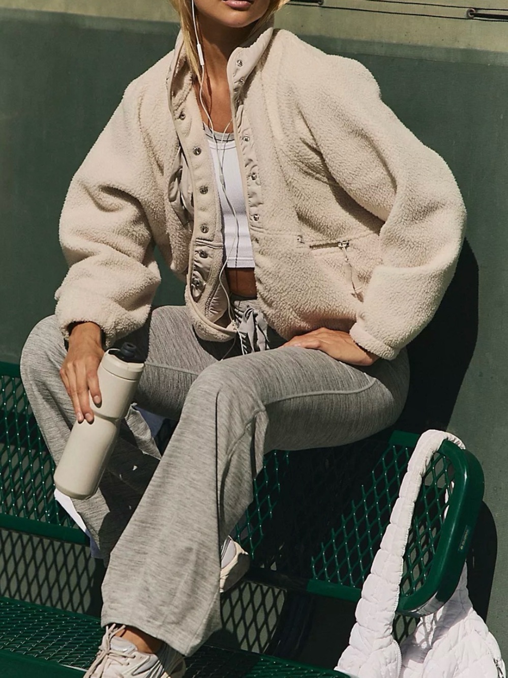 Free People Movement Hit the Slopes Fleece Jacket - Picture 3 of 9